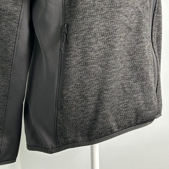 The North Face Arcata Womens Fleece Hoodie Full Zip Jacket Gray L - Picture 6 of 7